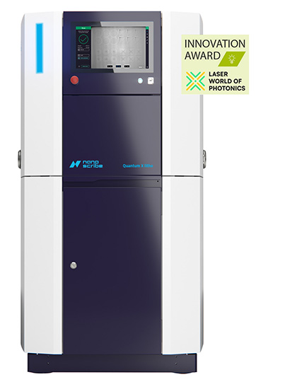 Nanoscribe Quantum X litho