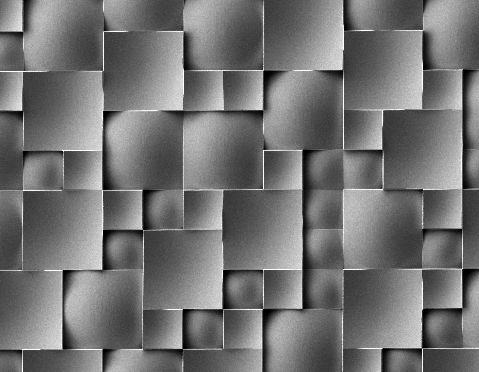 Random microlens array containing convex and concave lenses with seamless stitching by 2GL
