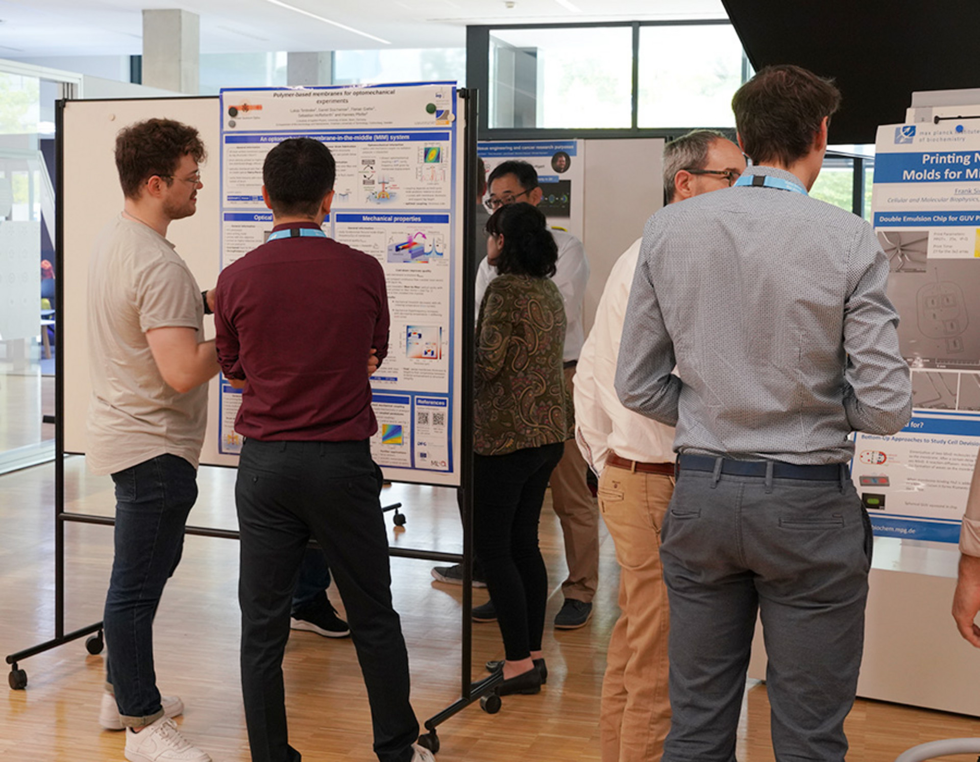 Postersession at Nanoscribe User Meeting