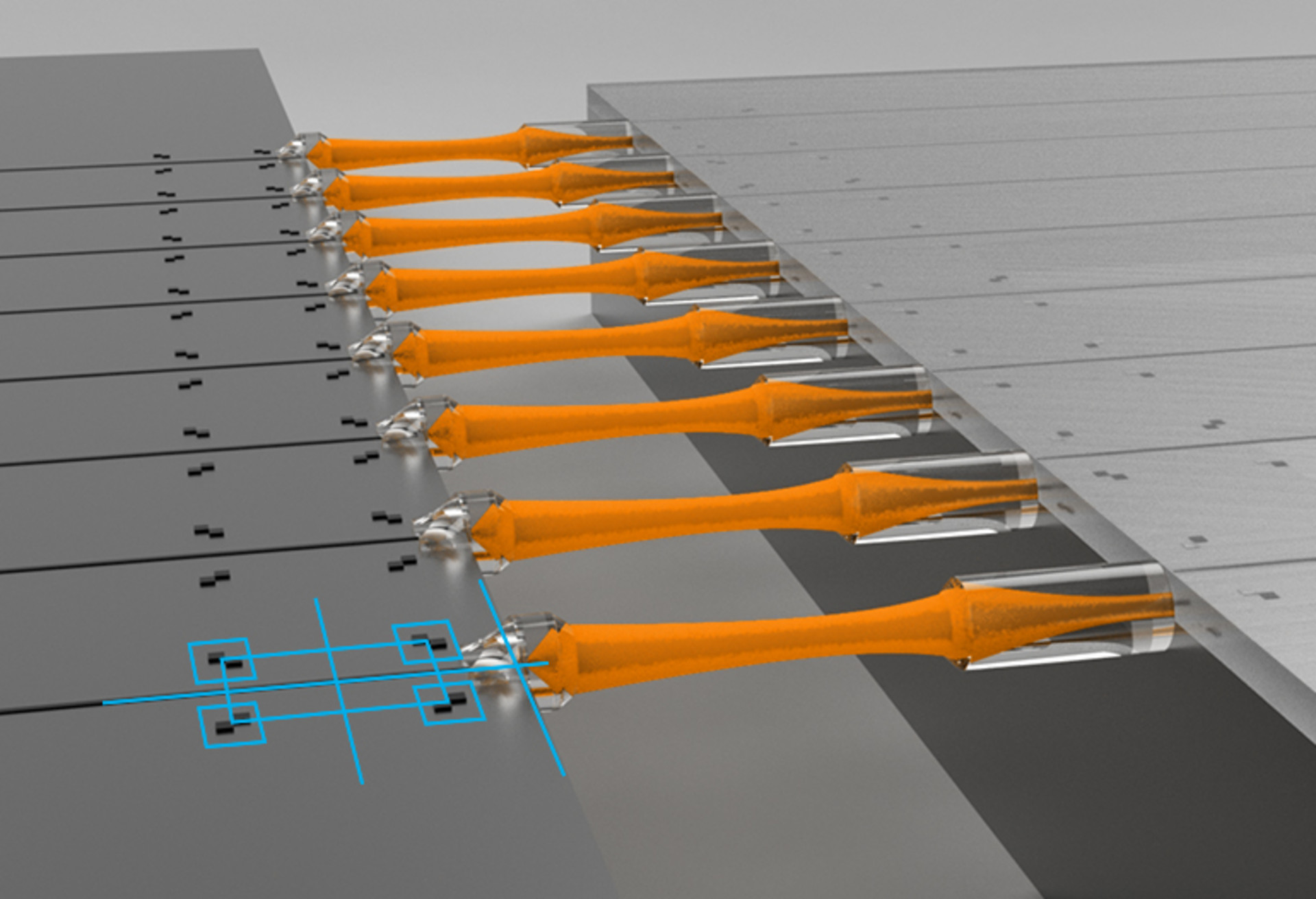 Nanoscribe PIC to PIC