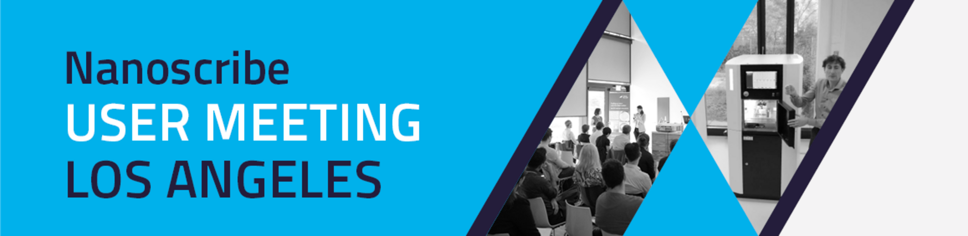 Nanoscribe User Meeting on May 13th and May 14th at our headquarters in Karlsruhe