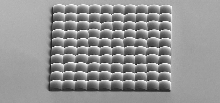 SEM of a random-microlens-array-MLA-by-2GL-Two-Photon-Grayscale-Lithography