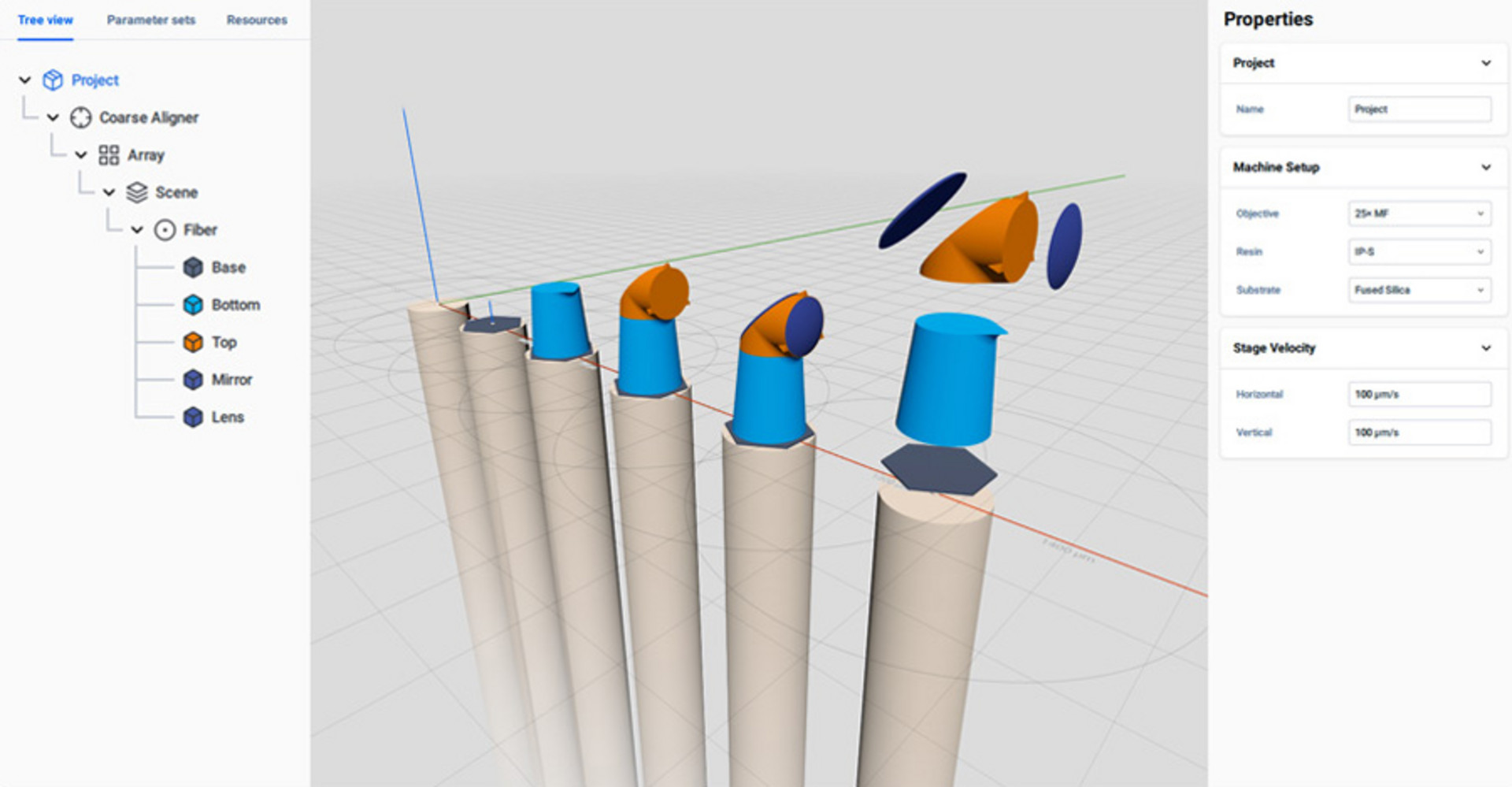 on-fiber printing nanoPrintX software overview